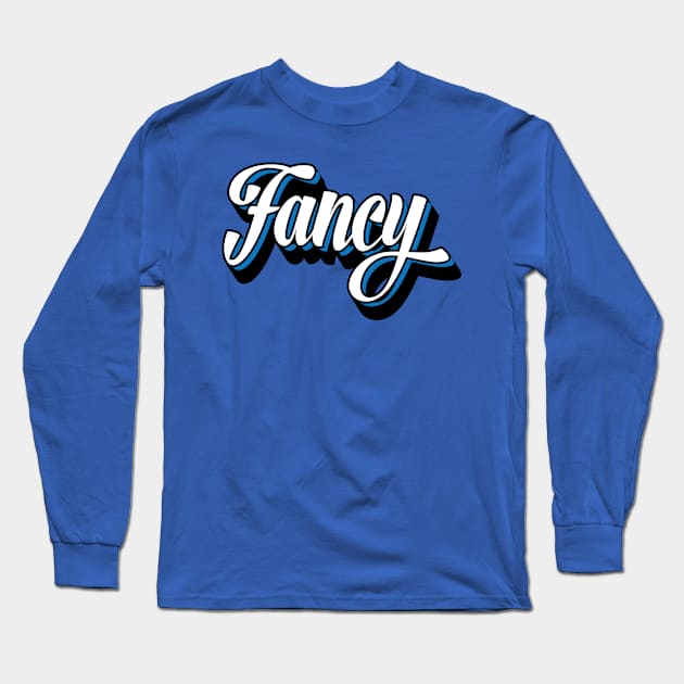 Fancy Long Sleeve T-Shirt by JamesBennettBeta